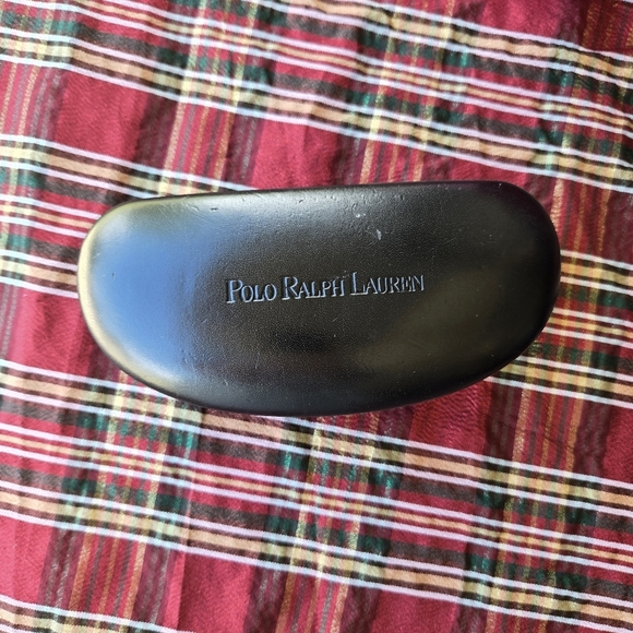 Polo Ralph Lauren Black Glasses Case - Picture 1 of 2